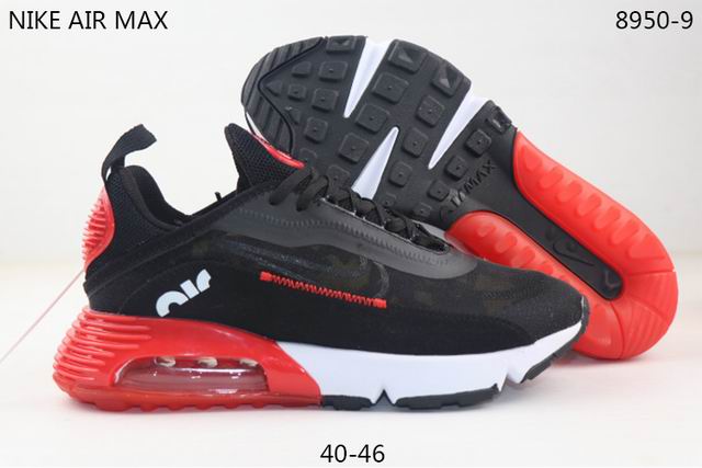 Nike Air Max 2090 Men's Shoes Black Red-01